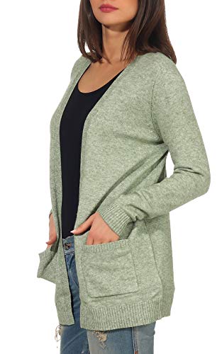 ONLY Damen 15174274 Strickjacke, Grün - 2